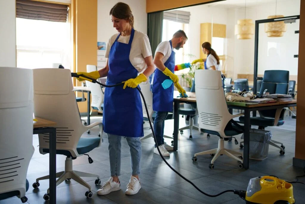 Commercial cleaning services